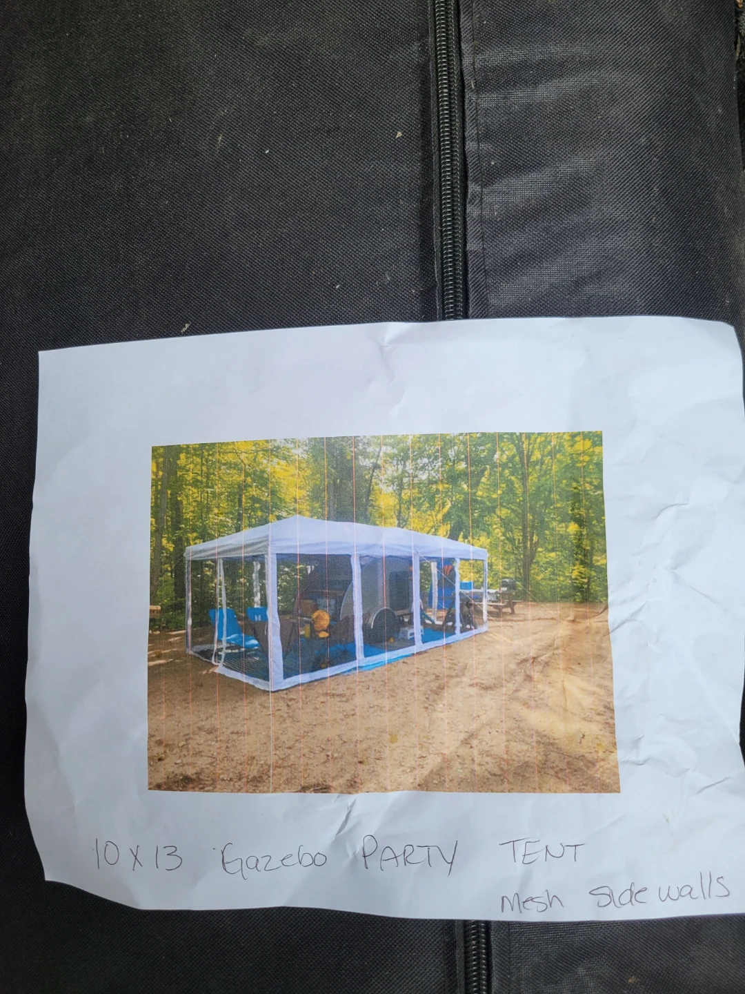 10 x 13 Gazebo Party Tent with Mesh Side Walls