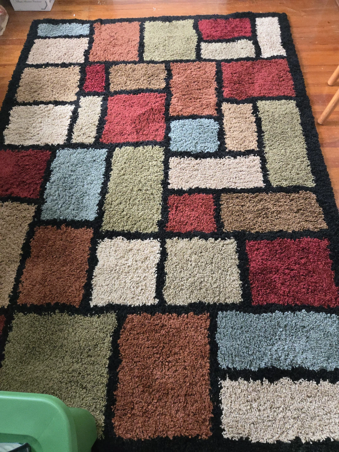 Colorful Shag Area Rug