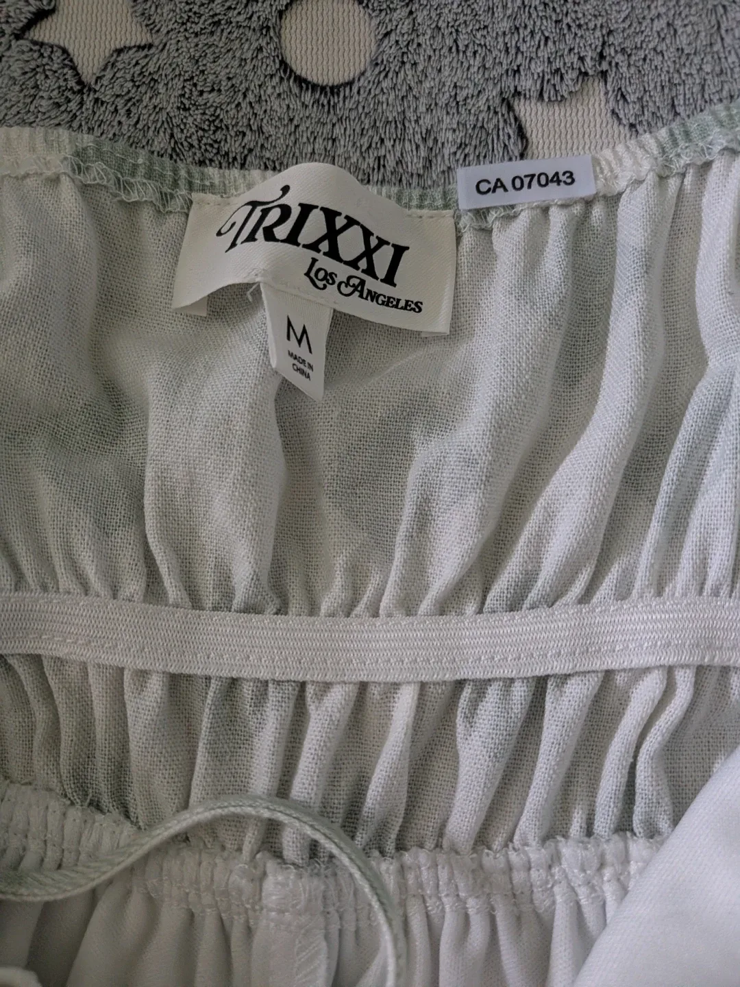 Trixxi Los Angeles Gingham Mini Dress CASH ONLY AS IS