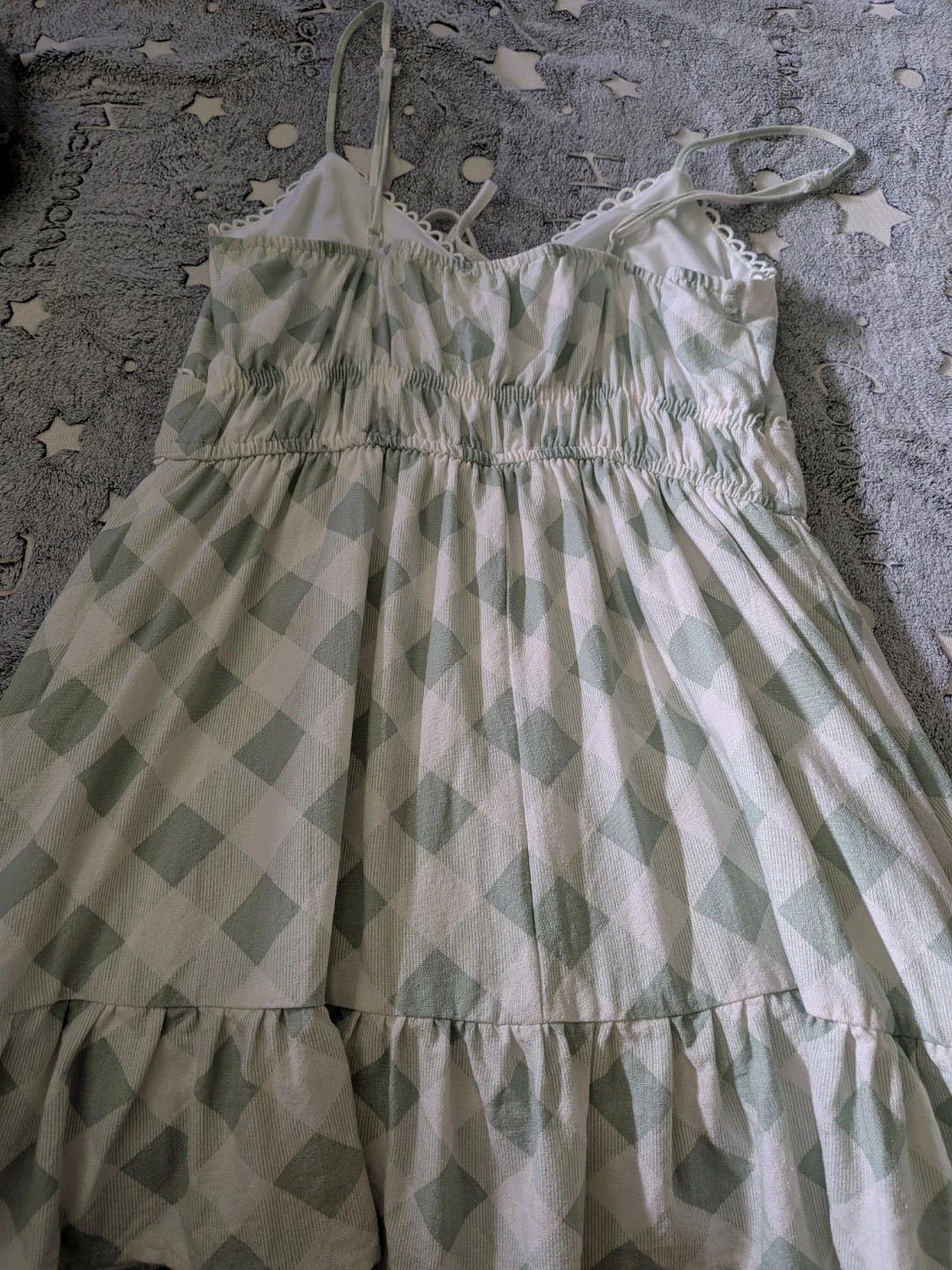 Trixxi Los Angeles Gingham Mini Dress CASH ONLY AS IS - photo 2