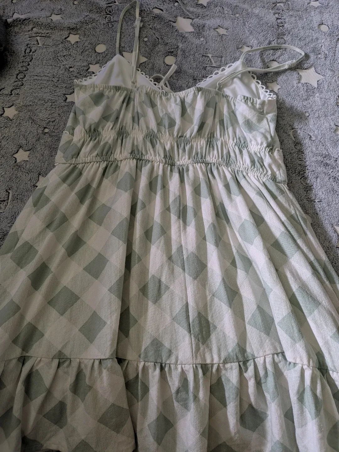 Trixxi Los Angeles Gingham Mini Dress CASH ONLY AS IS - photo 2