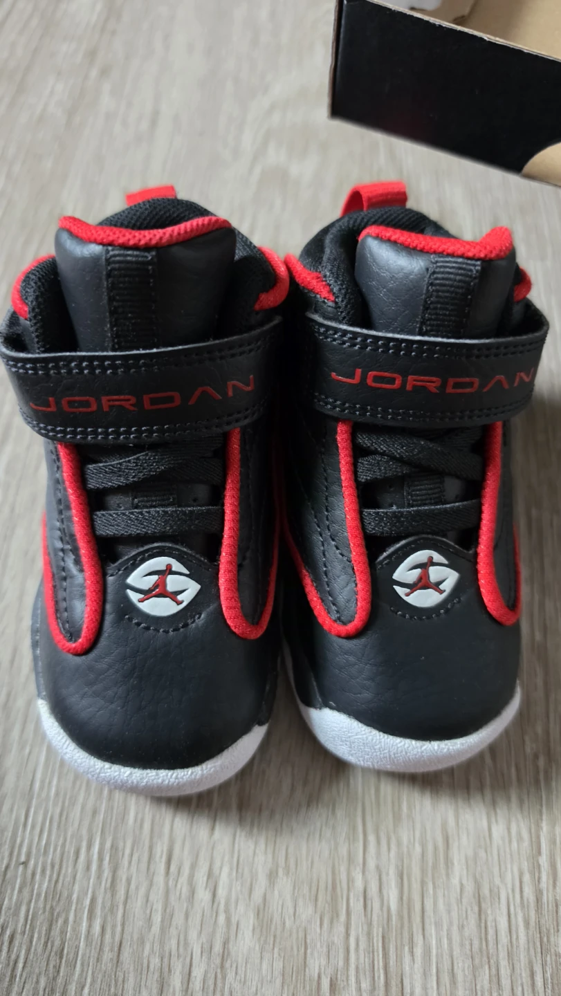 Jordan Pro Strong TD Toddler Shoes Black Red 5c - photo 2