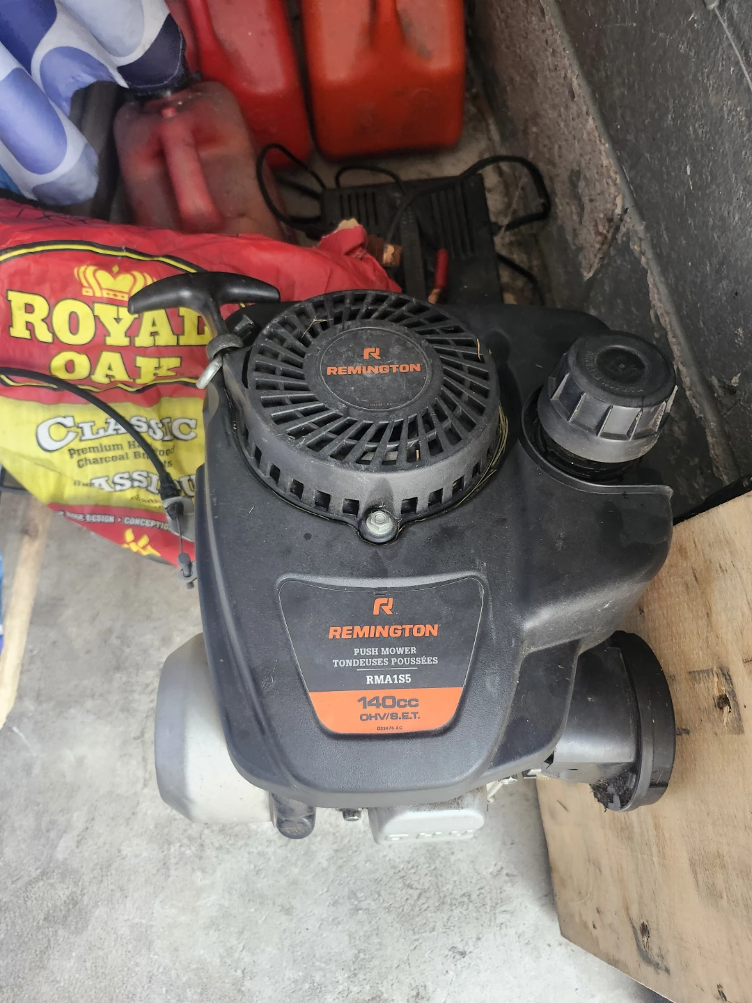 Remington RM4155 Push Mower Engine 140cc - photo 2