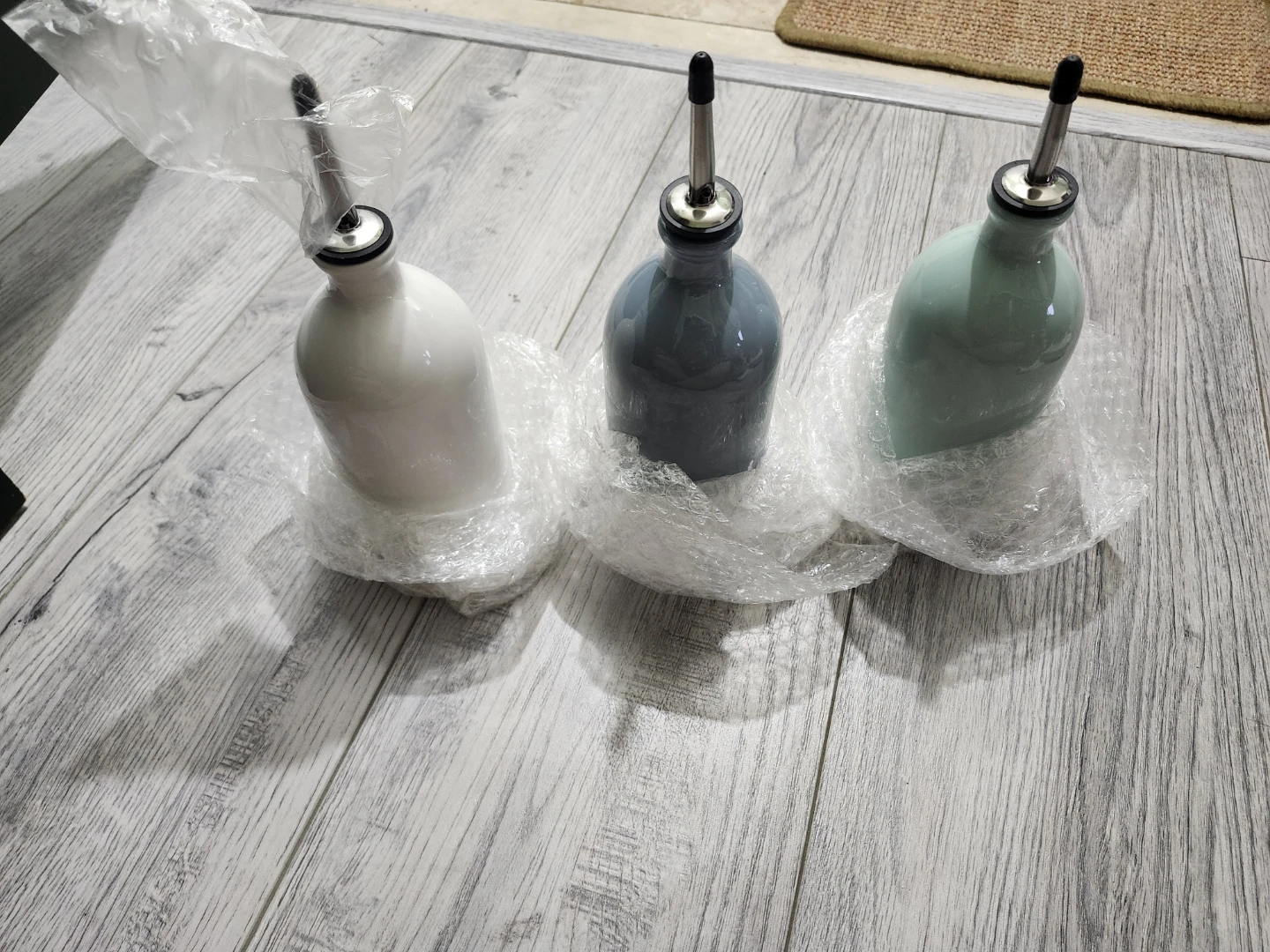 Set of 3 Ceramic Oil Bottles for -$15 - photo 3