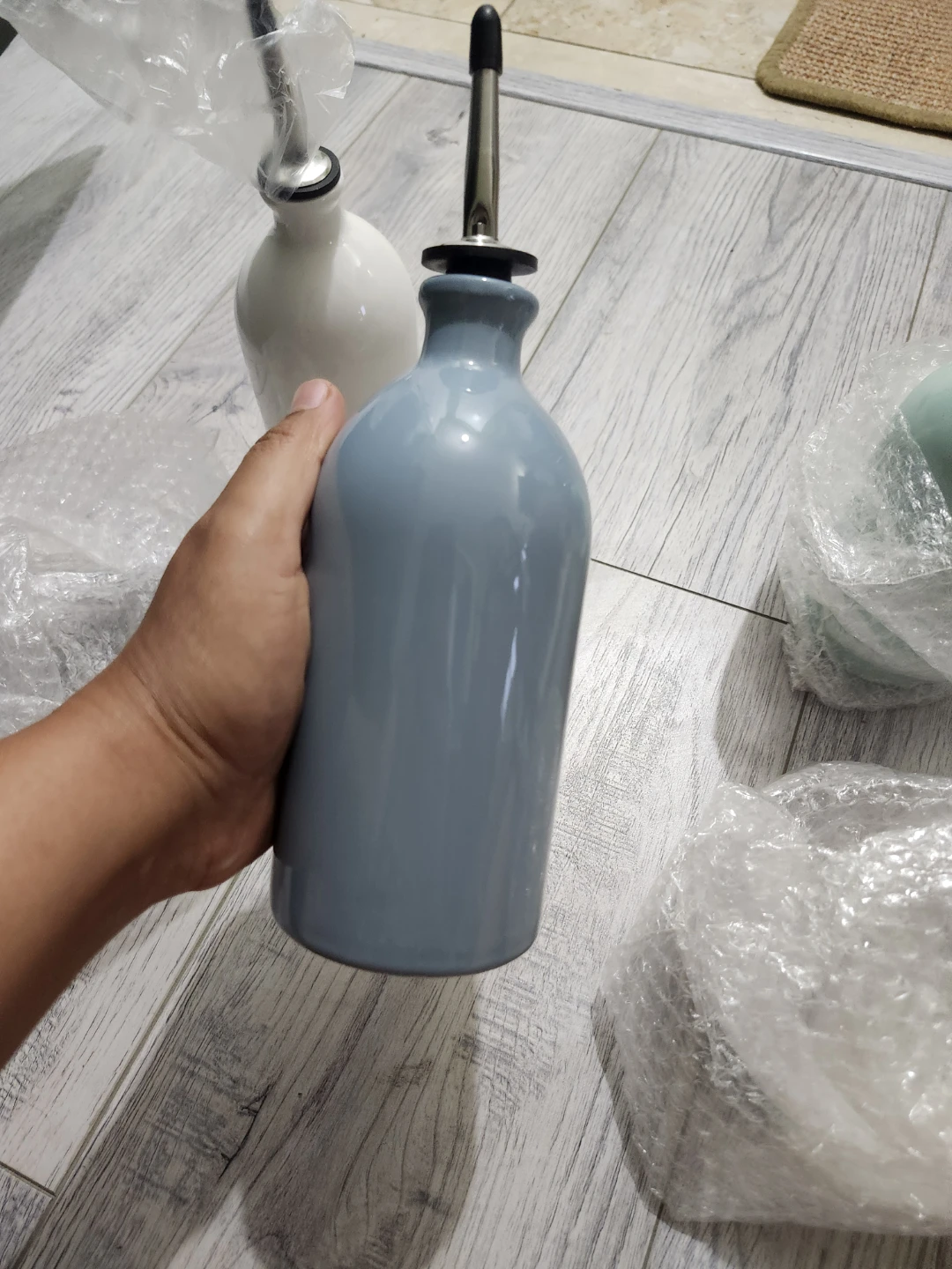 Set of 3 Ceramic Oil Bottles for -$15 - photo 4