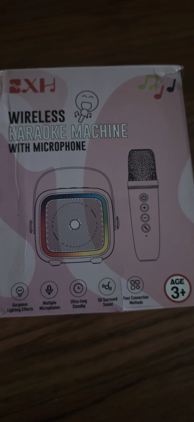 SXH Wireless Karaoke Machine with 2 Microphone - photo 2