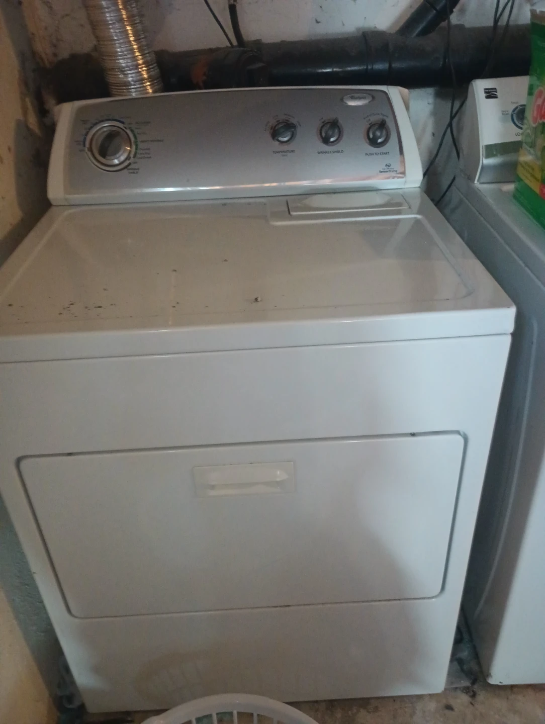 Washer and dryer set
