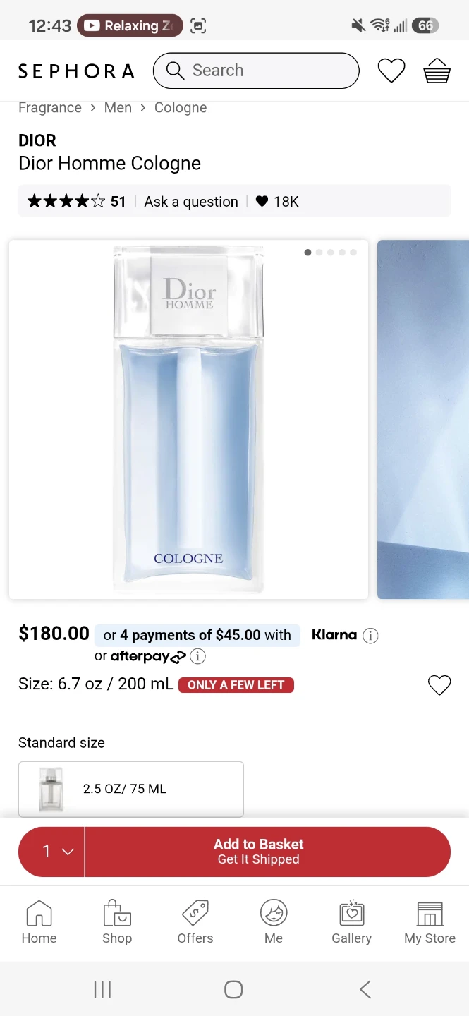 Dior Homme Cologne 200ml Unisex - photo 2