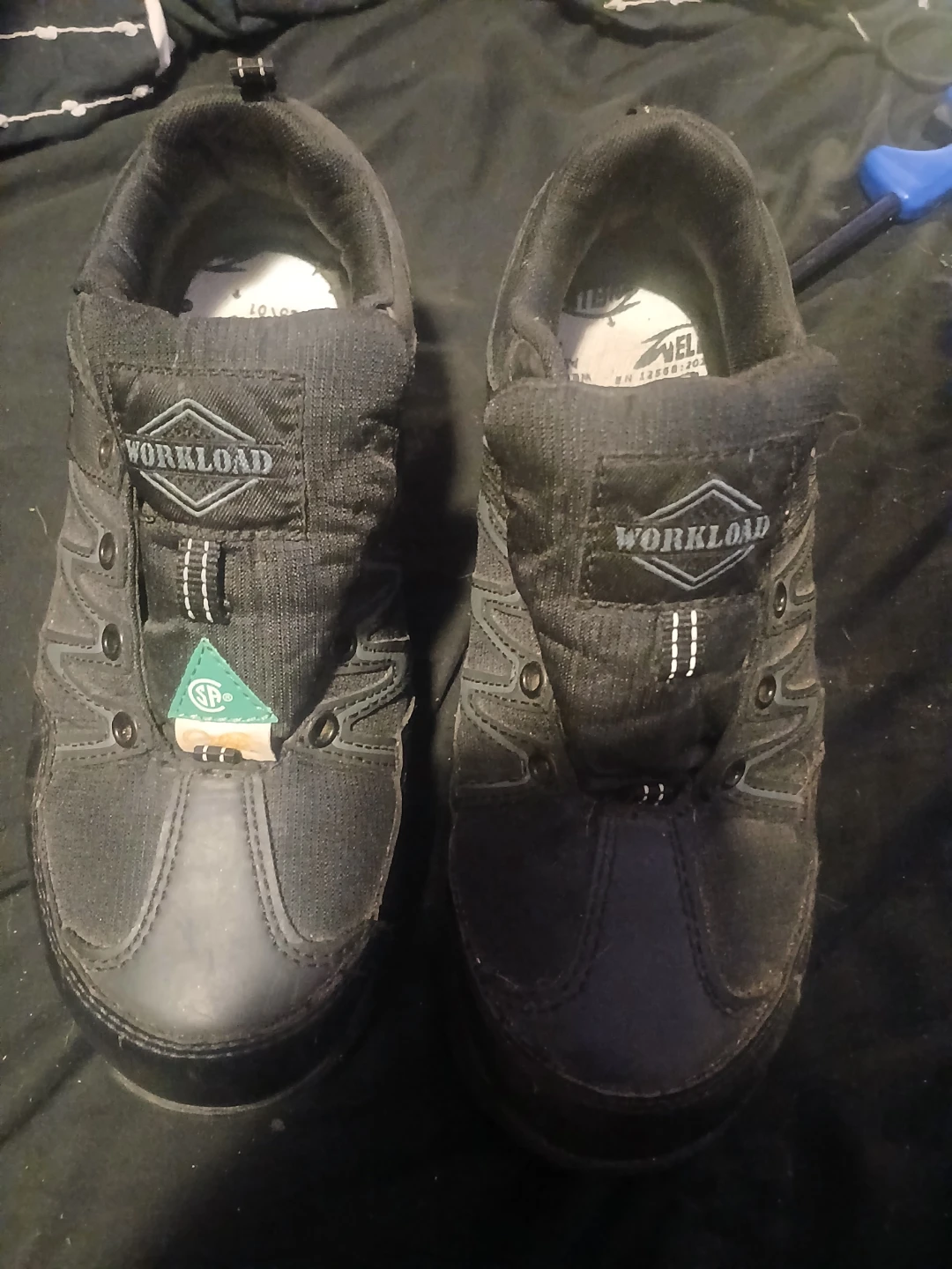 size 10workload steel toed work shoes - photo 2