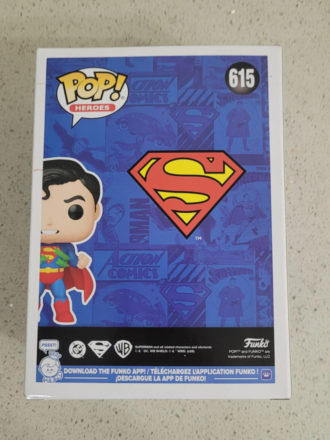 Funko Pop! Heroes Superman Vinyl Figure - photo 3