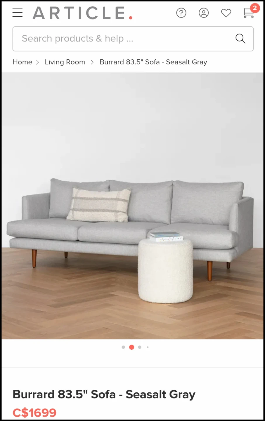 Article Sofa - photo 3