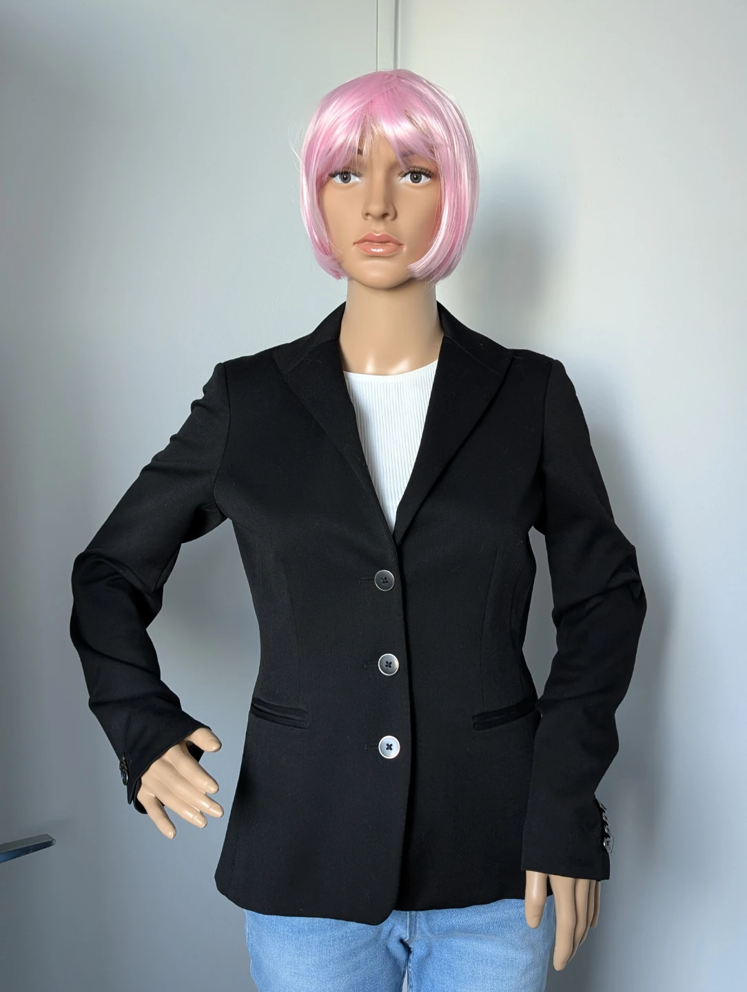 Tristan Black Blazer with Detailed Lining - photo 2