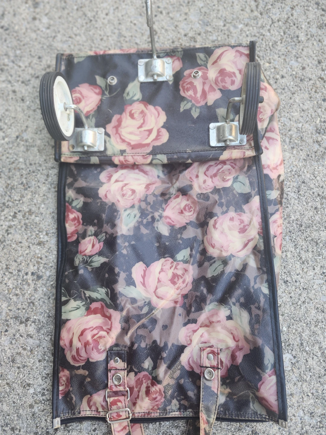 Floral Rolling Shopping Bag - photo 3