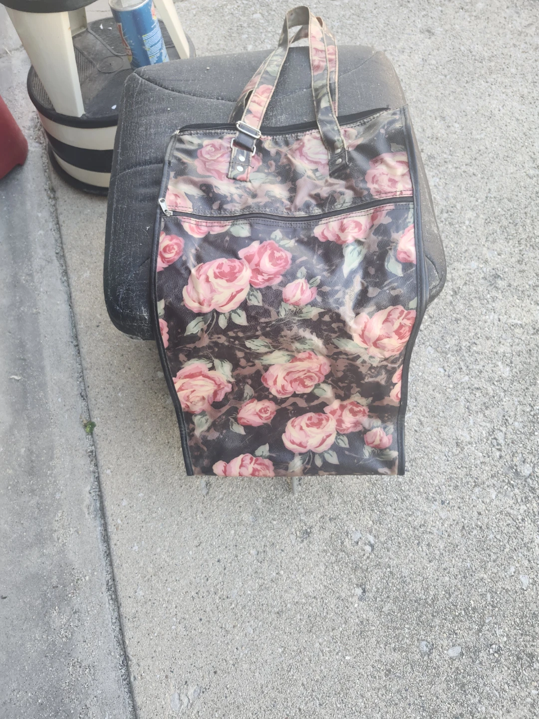 Floral Rolling Shopping Bag - photo 4