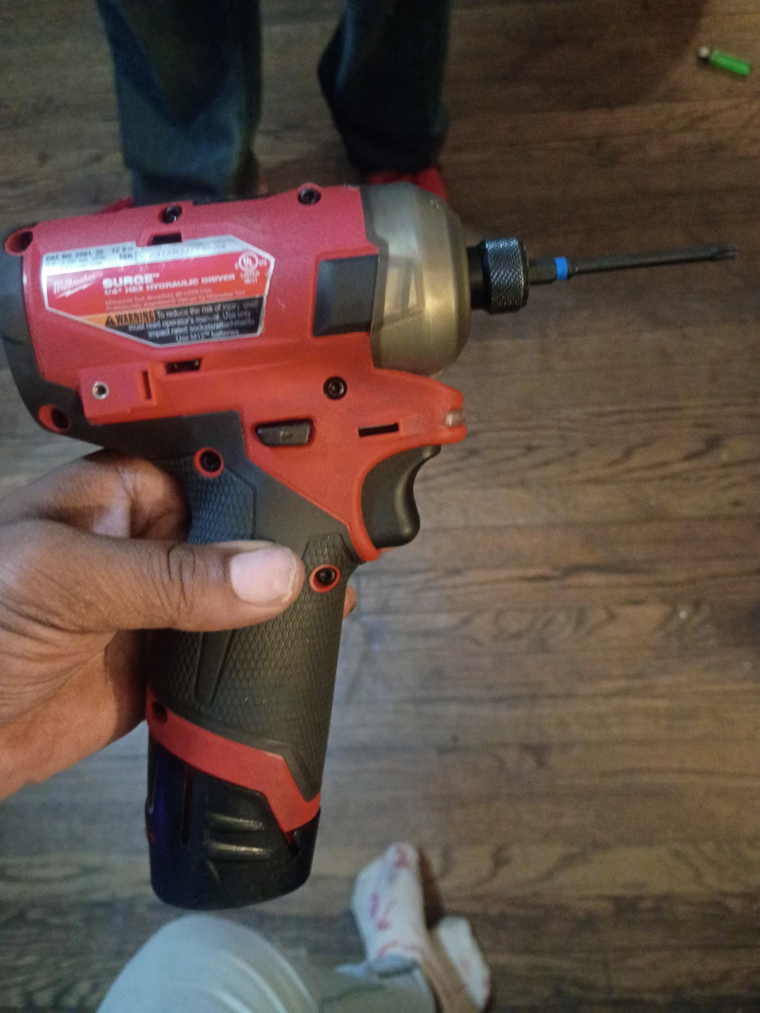 Milwaukee SURGE 1/4" Hex Hydraulic Driver