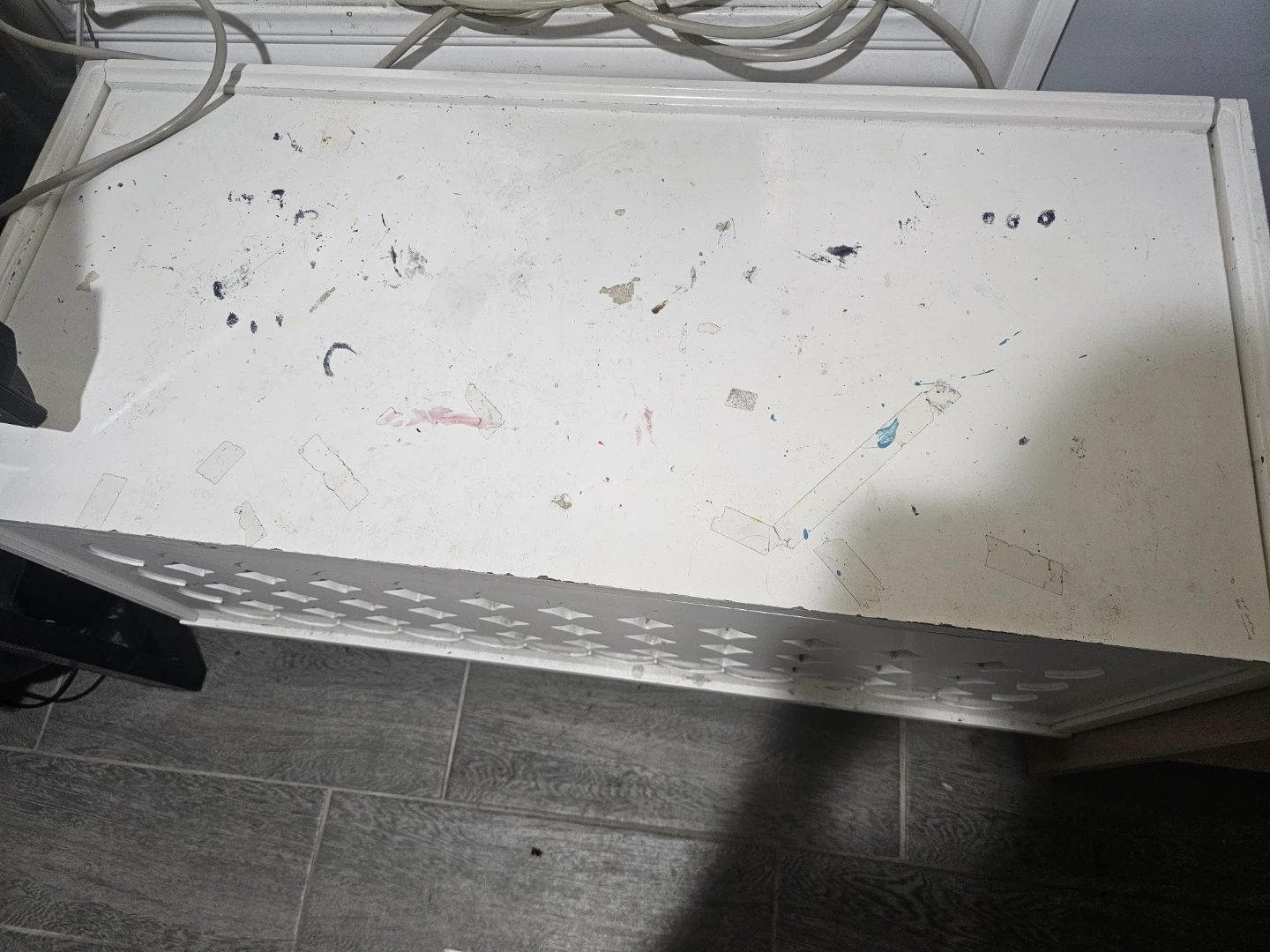 Wood Youth Chest in White Natural Finish - photo 2