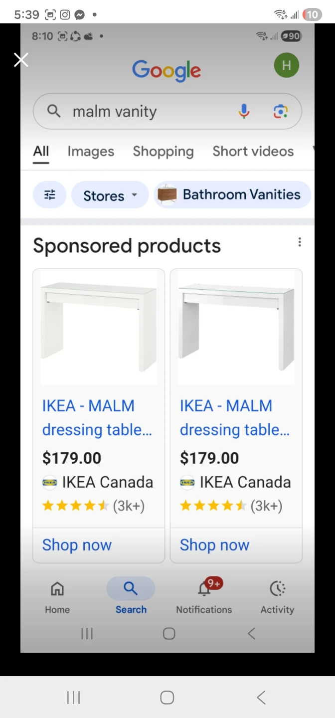 Ikea vanity set - photo 5