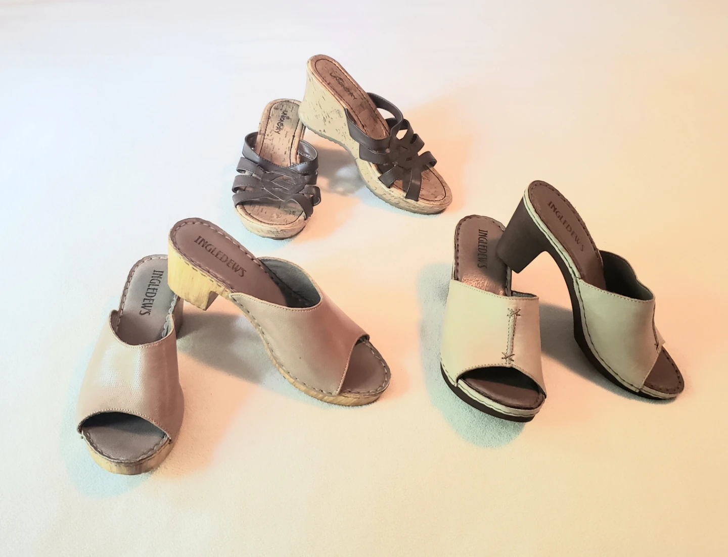 $3 for All 3 Pairs Women's Slip-on Mules