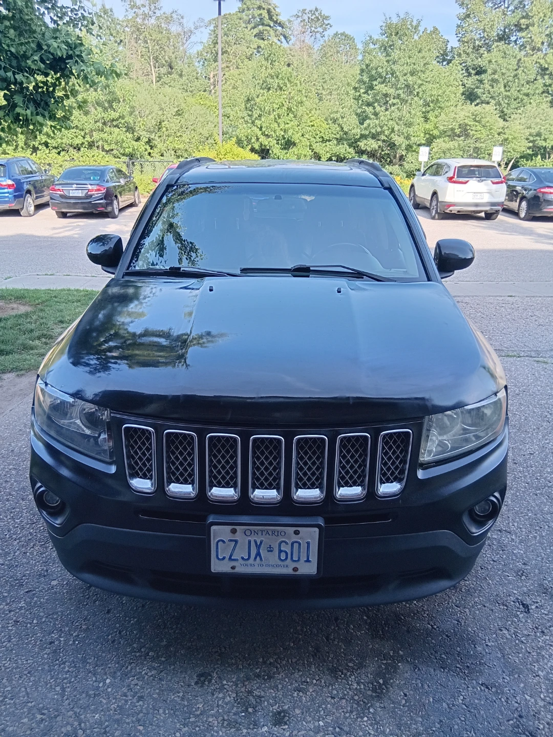 Black Jeep Compass 4x4 SUV
