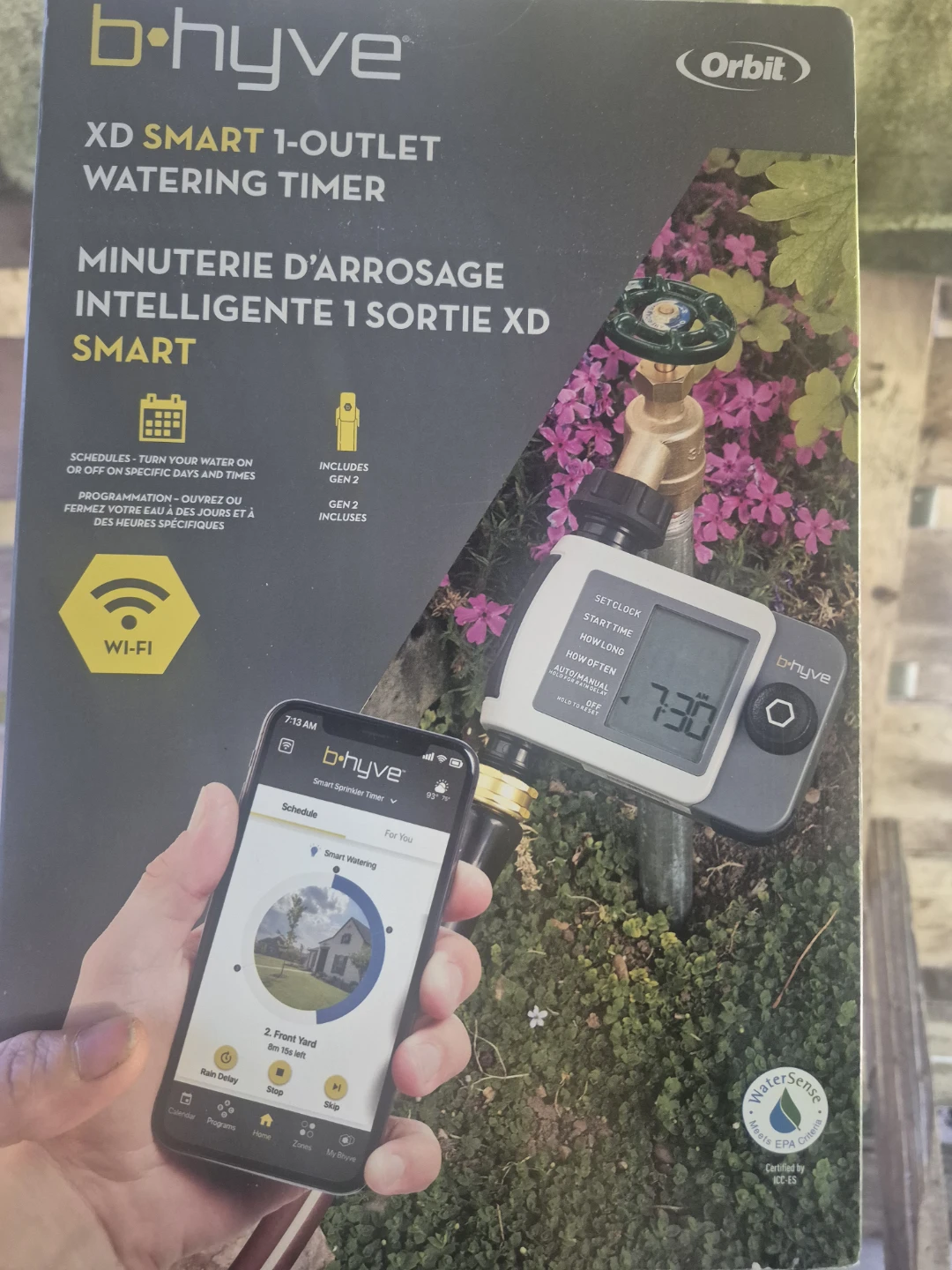 B-hyve XD Smart 1-Outlet Watering Timer