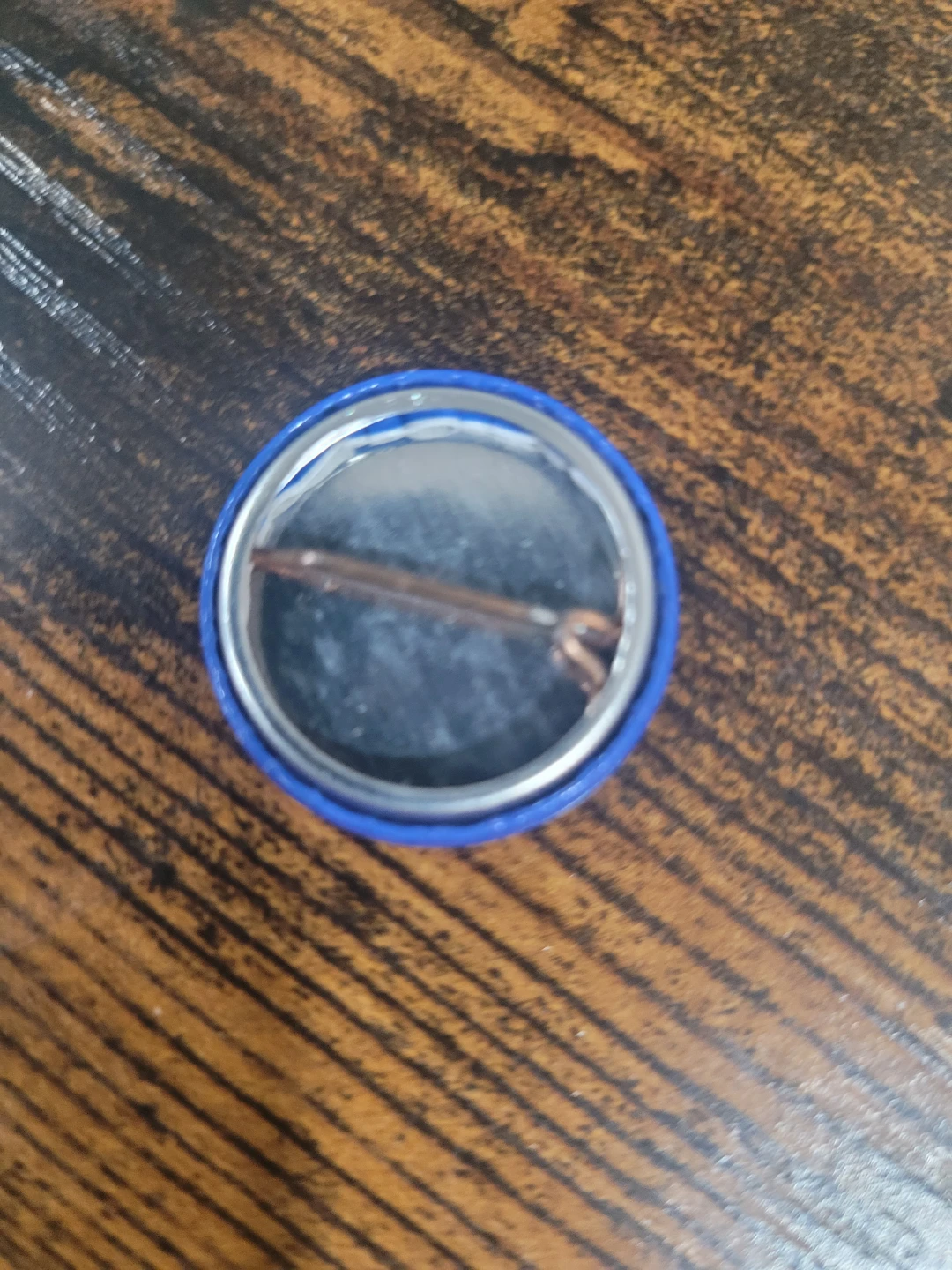 Blue Pin with Polar Bear and Star Design - photo 2