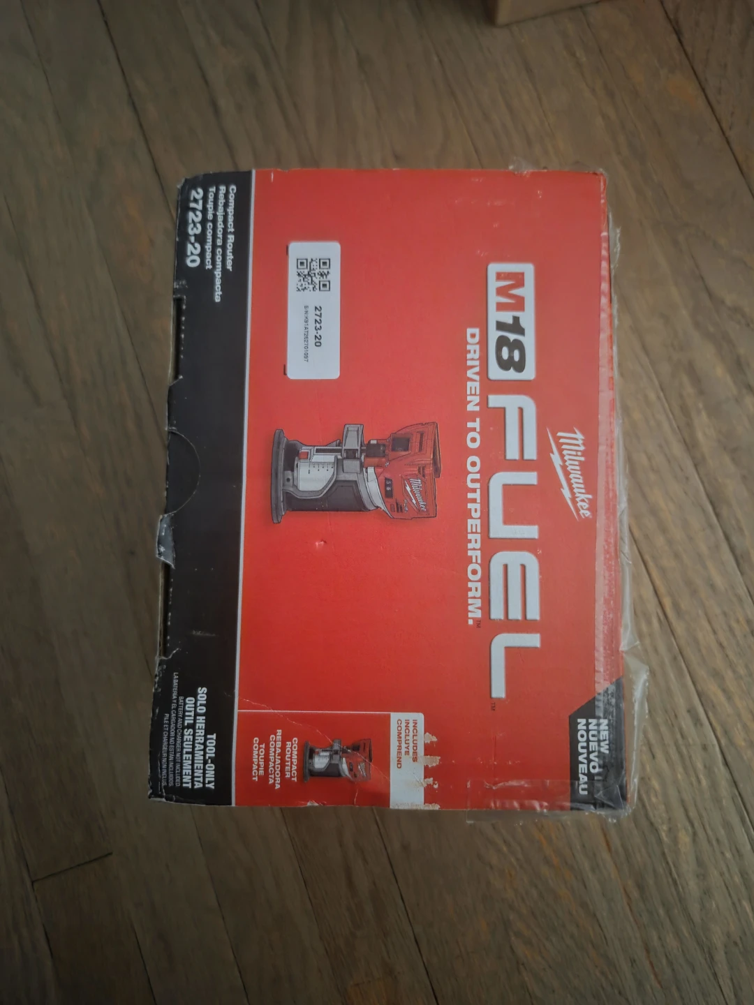 Brand new Milwaukee M18 FUEL Compact Router 2723-20