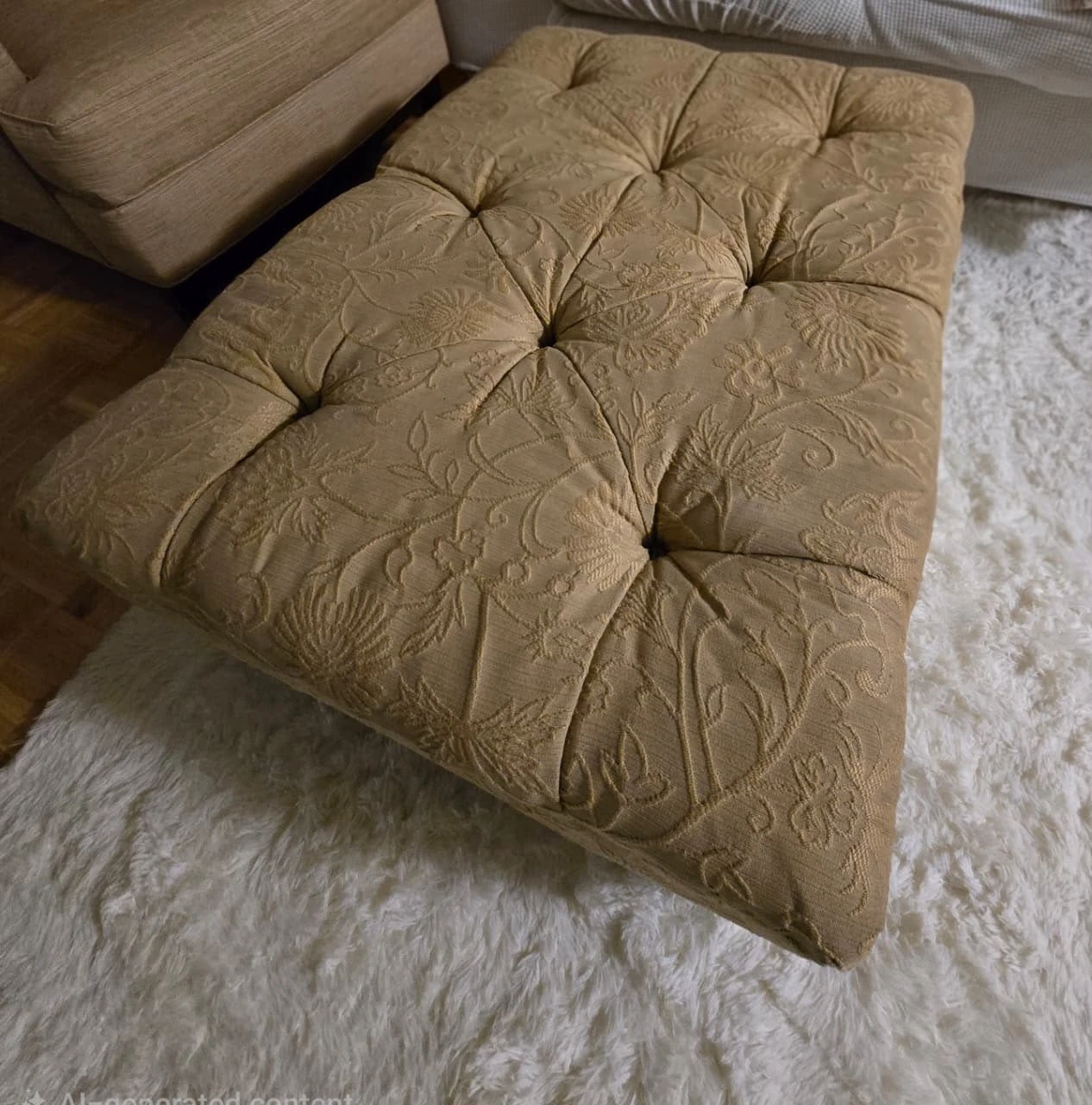 Tufted Ottoman Footstool