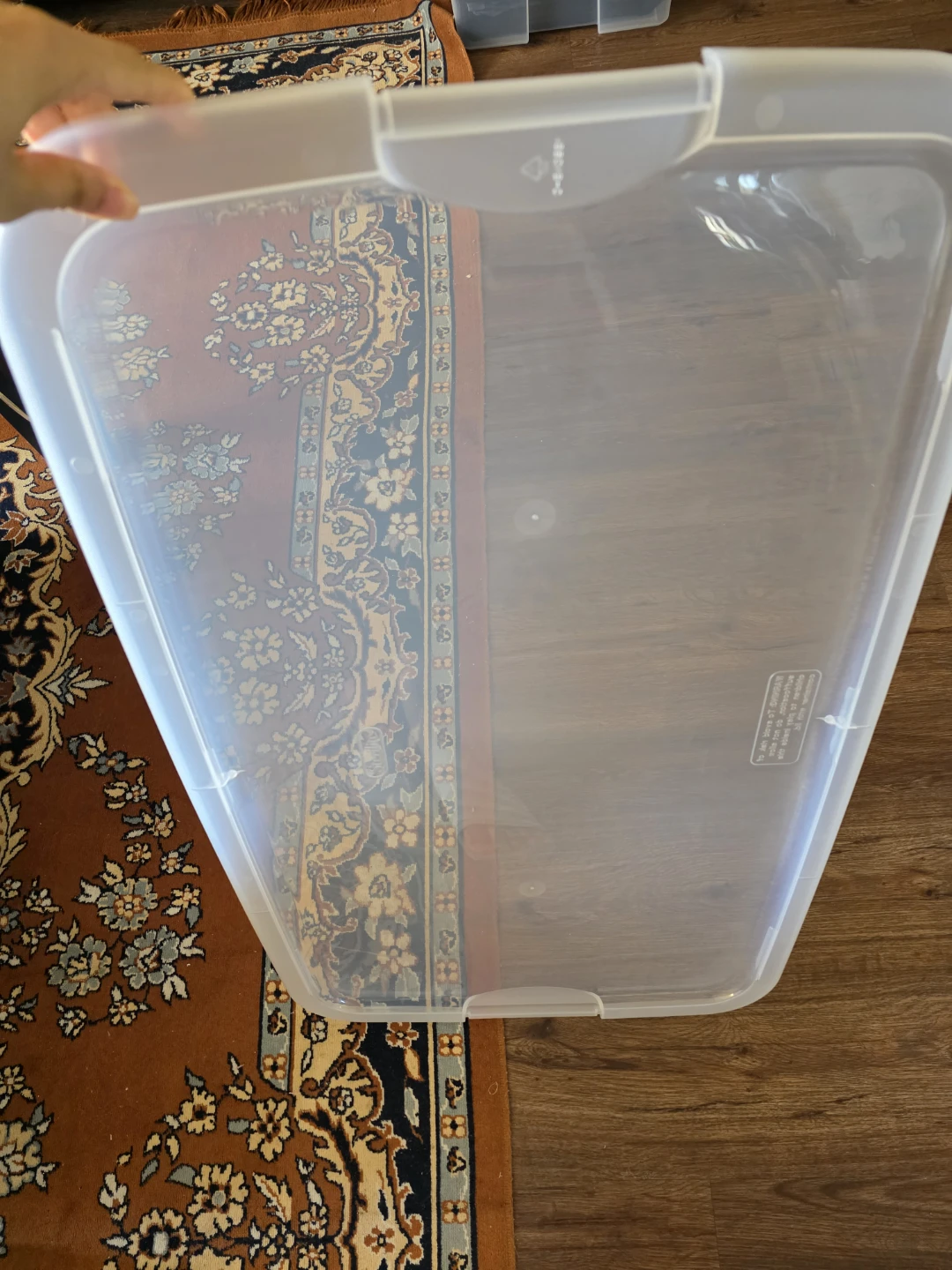 Sterilite Clear Ultra Latch Storage Box 110L Lid - LID ONLY - photo 2