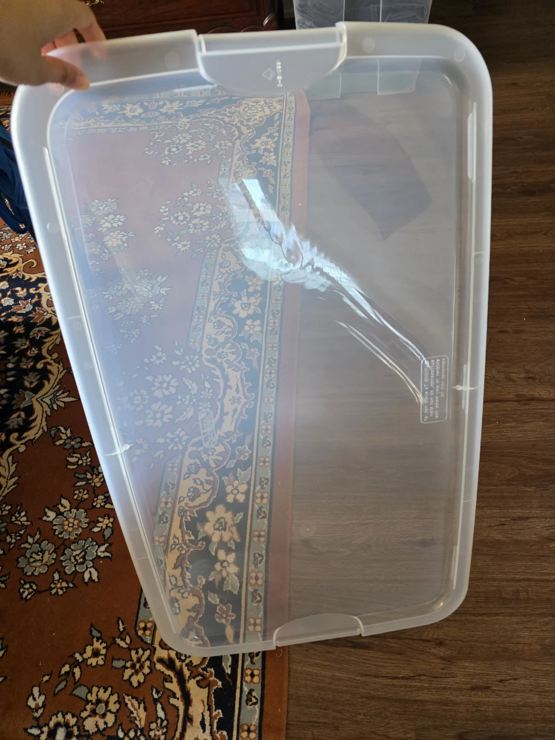 Sterilite Clear Ultra Latch Storage Box 110L Lid - LID ONLY - photo 3