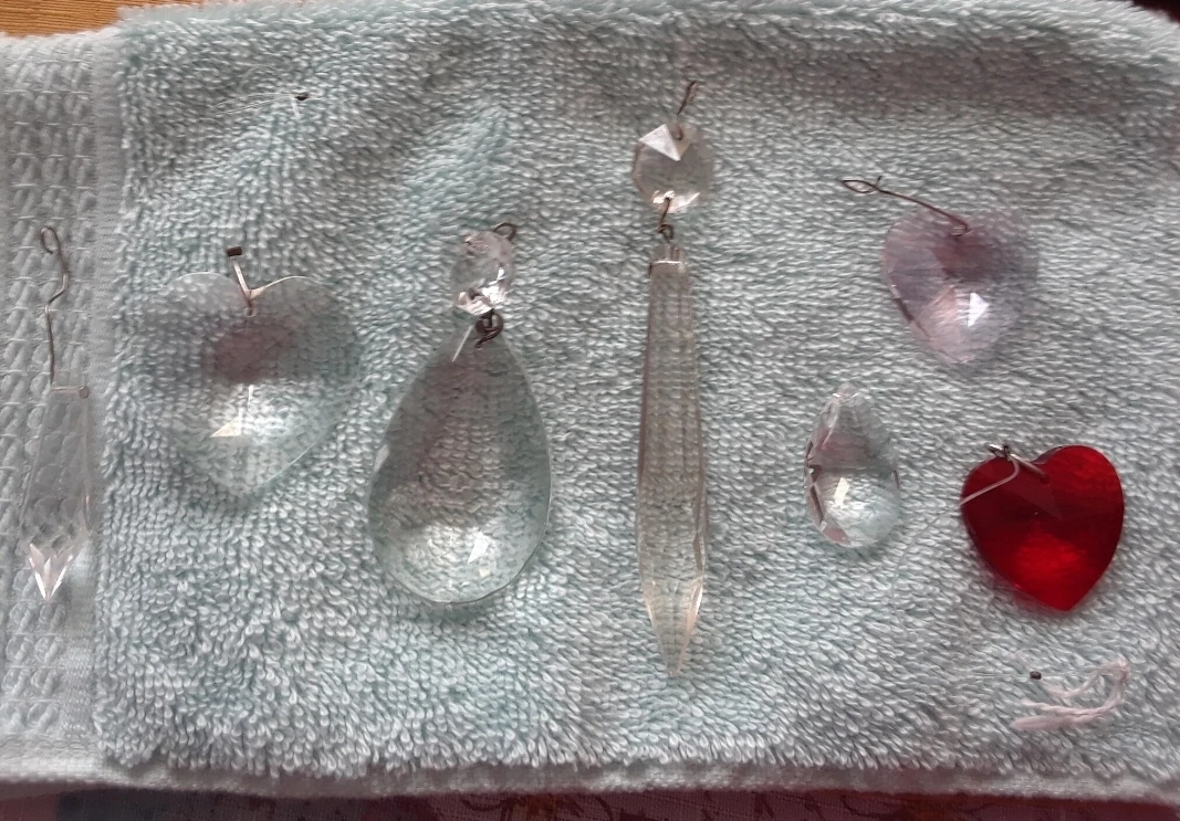 14 Piece Glass Crystal  Prisms - photo 2