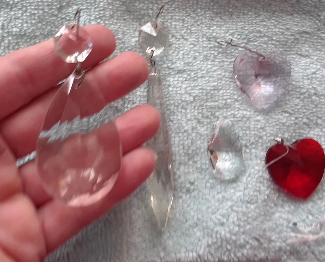 14 Piece Glass Crystal  Prisms - photo 5