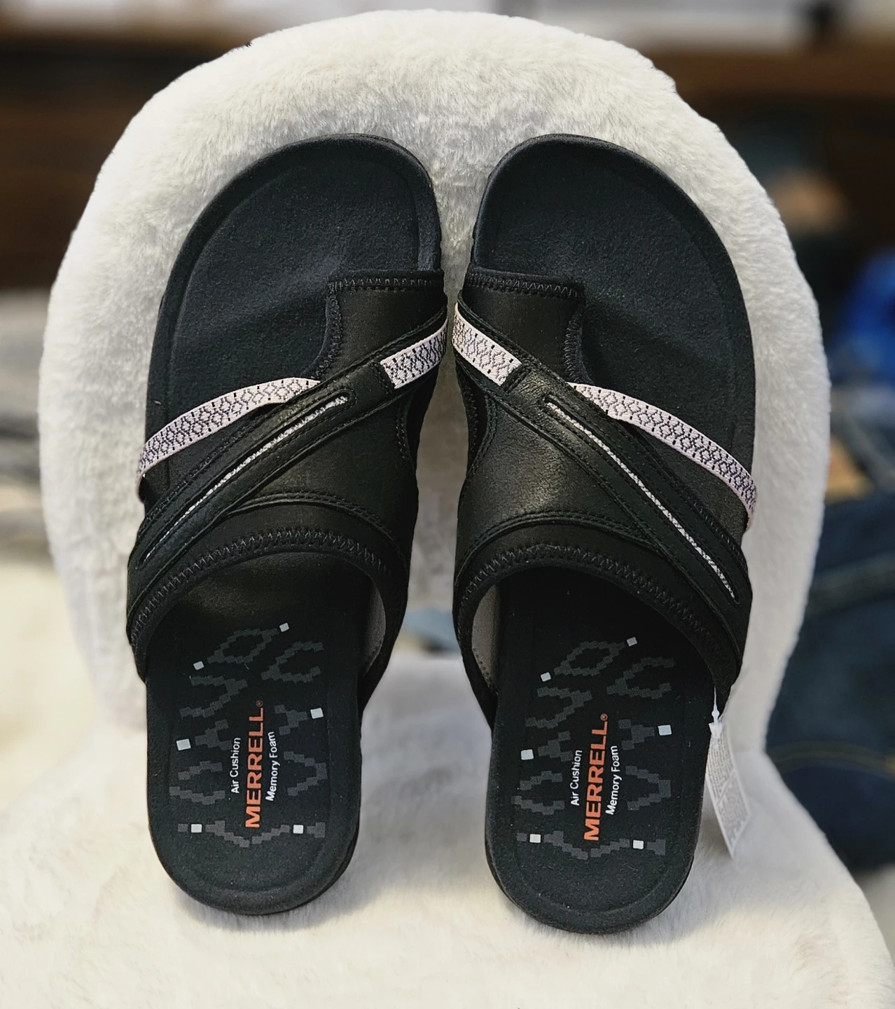 Merrell Terran Post II  Women's Sandals Size 10 Black/Lilac - photo 2