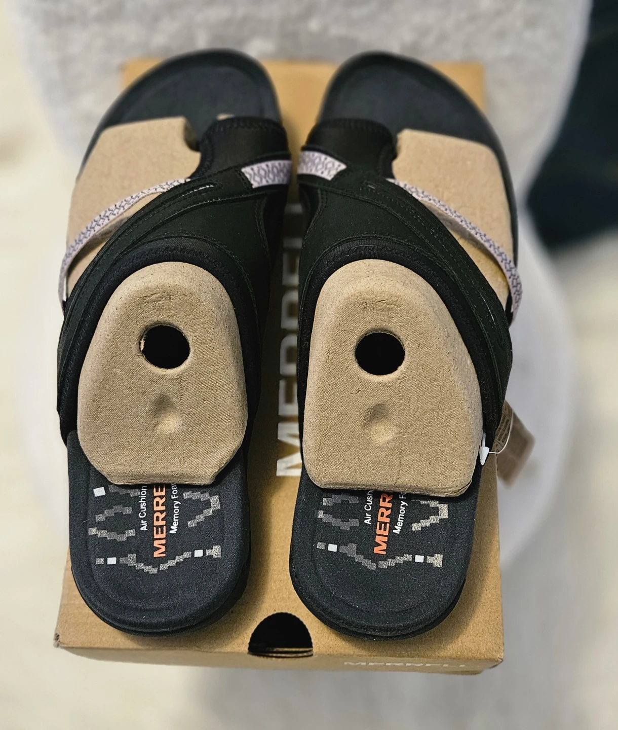 Merrell Terran Post II  Women's Sandals Size 10 Black/Lilac - photo 4
