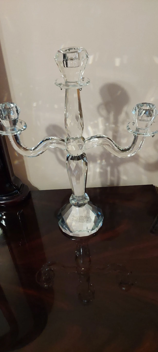 Crystal 3-Arm Candelabra - photo 5