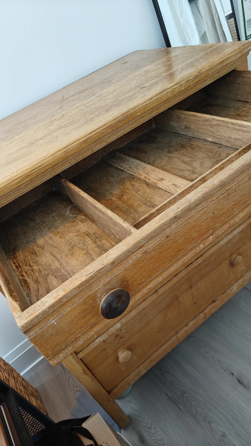 Solid Wood 4-Drawer Dresser - photo 2