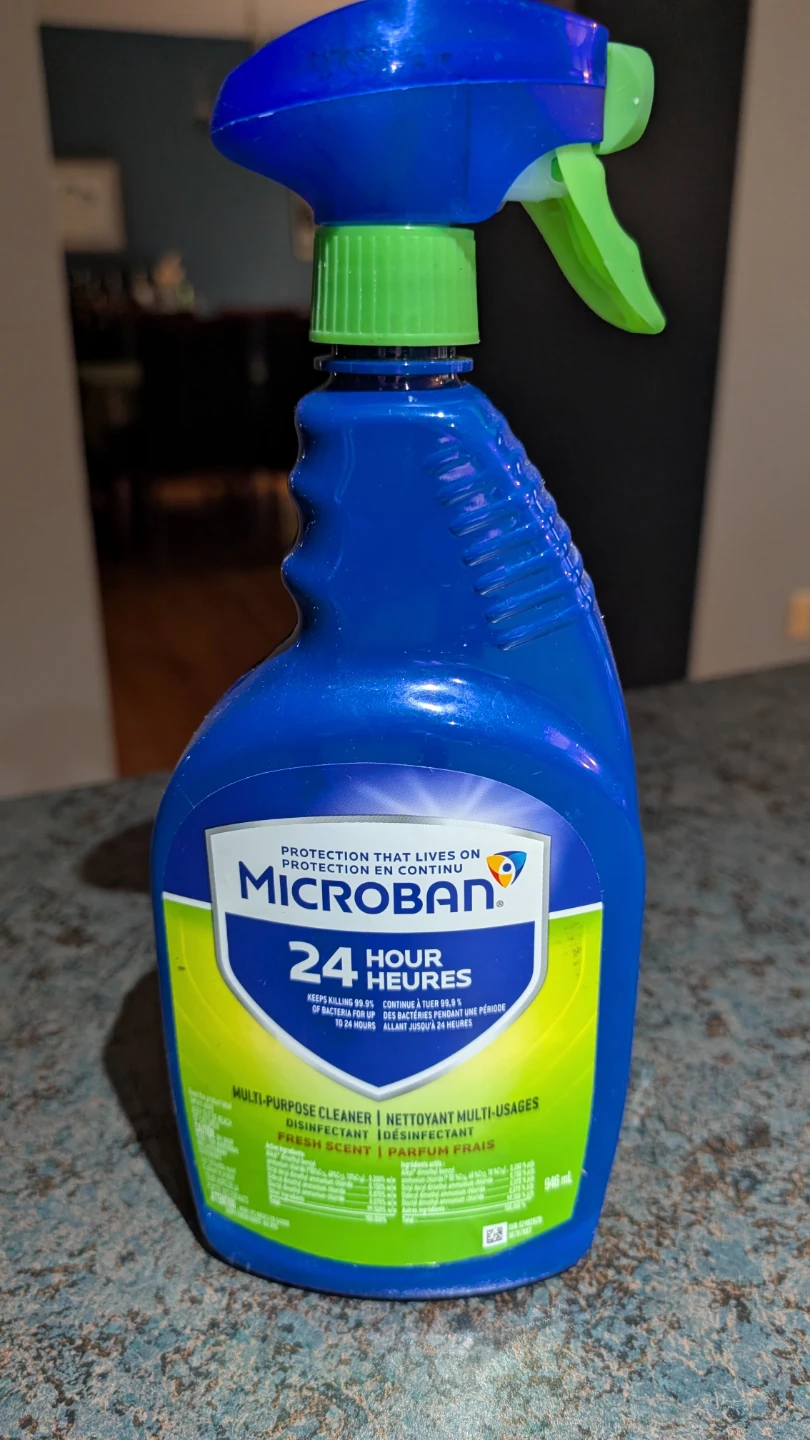 Microban 24 Hour Multi-Purpose Cleaner Fresh Scent 946ml