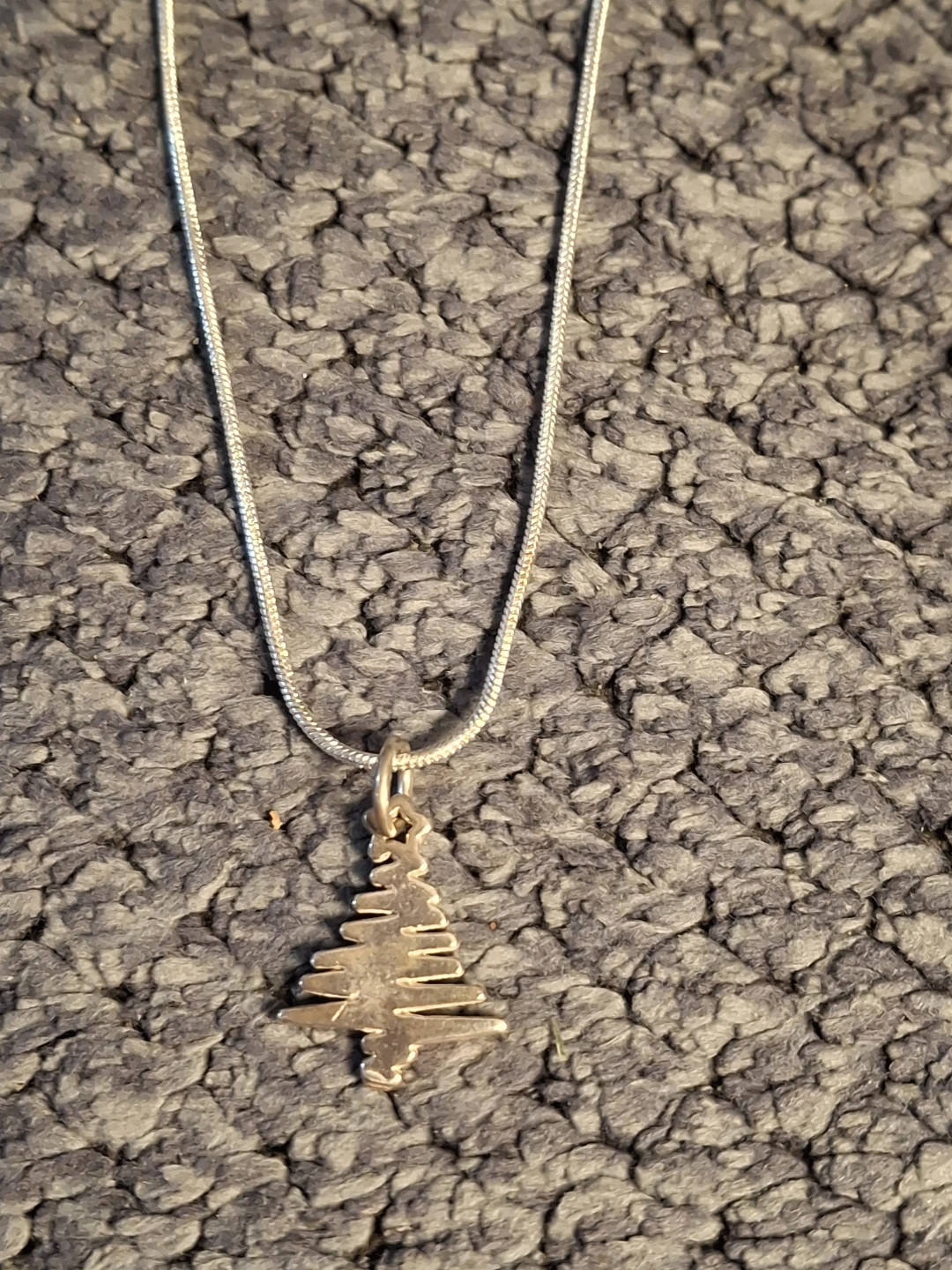 Sterling Silver Christmas Tree Necklace - photo 3