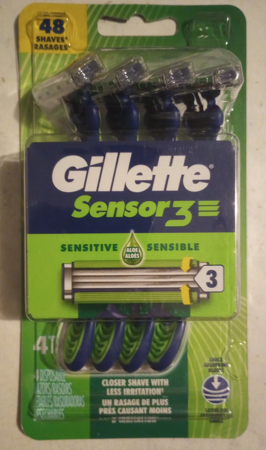 Gillette 4-pack Disposable Razors - lot of 6 - photo 3