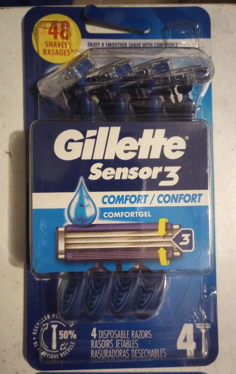 Gillette 4-pack Disposable Razors - lot of 6 - photo 5