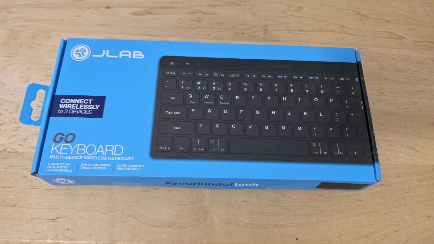 (BNIB) JLAB GO Multi-Device Wireless Keyboard