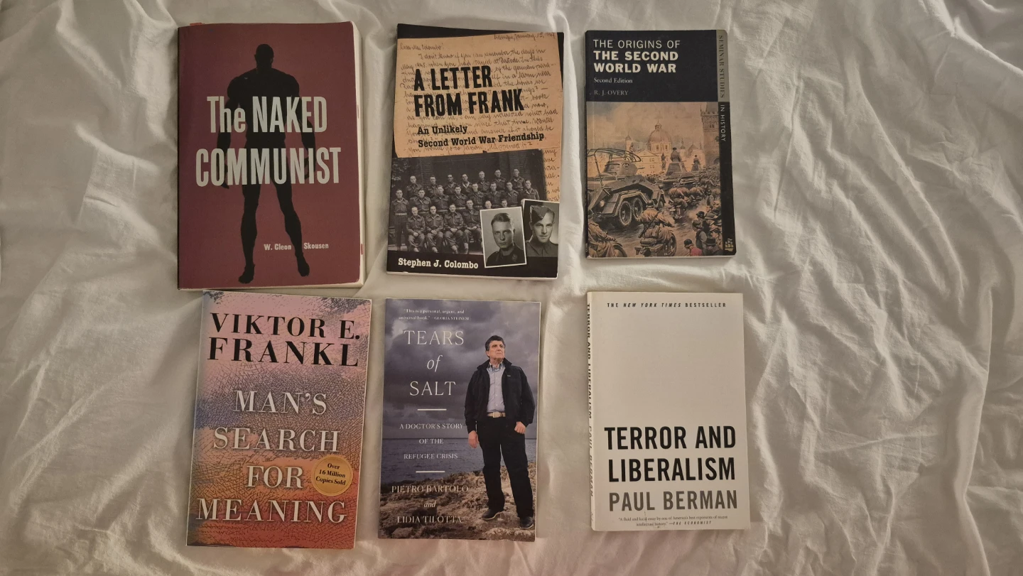Collection of 6 Books: History, Psychology, and Politics