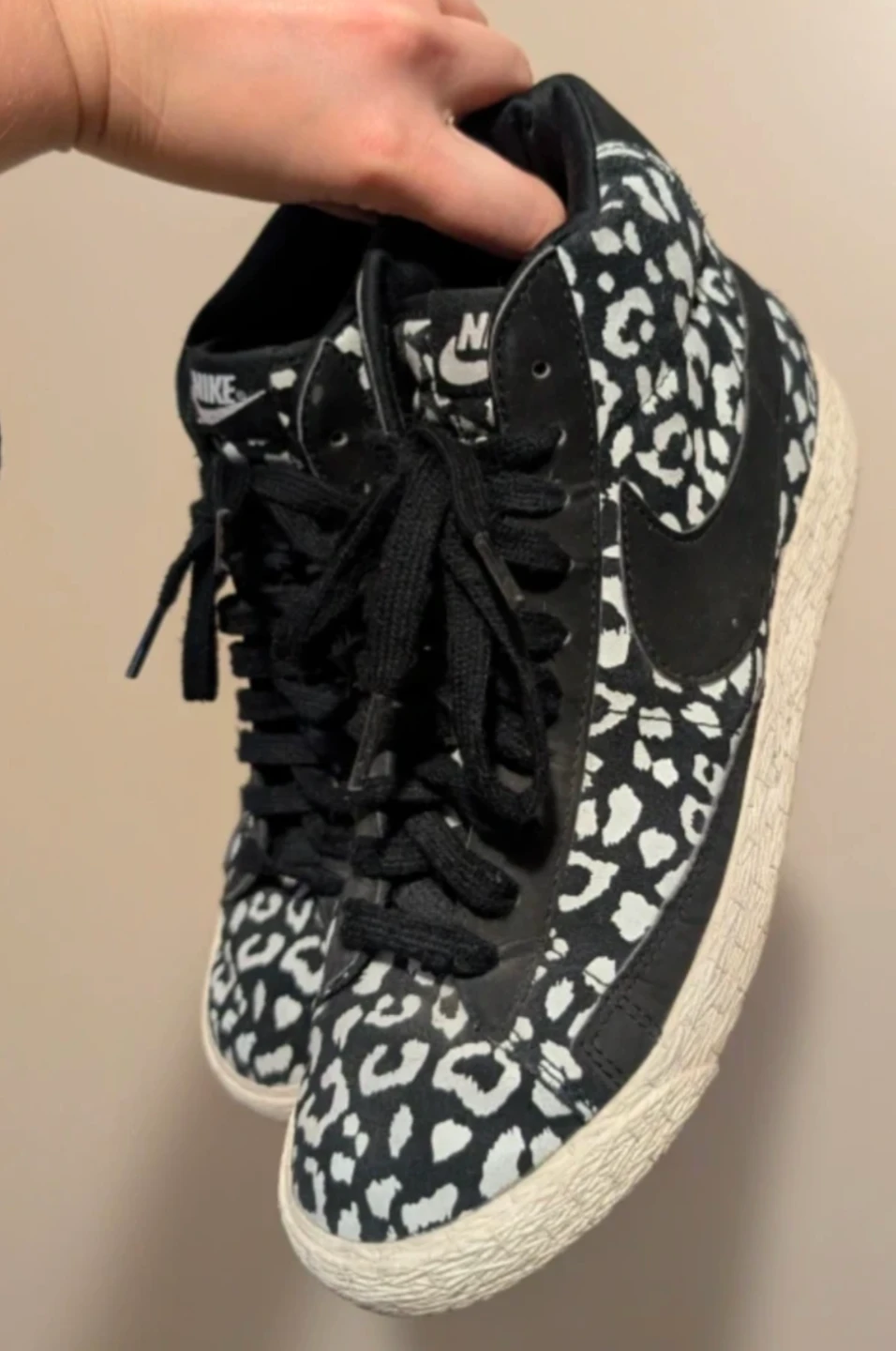 Nike Blazer Mid Leopard Print High Top Sneakers