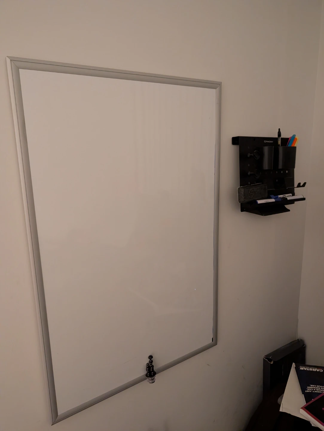 Dry Erase Whiteboard w/ accessories and holder - photo 5