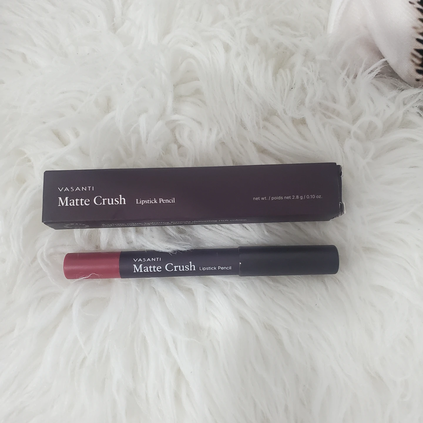 VASANTI Matte Crush Lipstick Pencil - Blushing - Natural Pink - photo 2