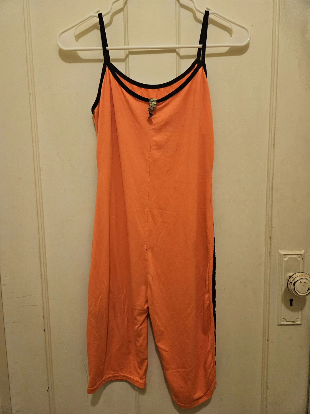True Rock Orange Jumpsuit Size L - photo 2
