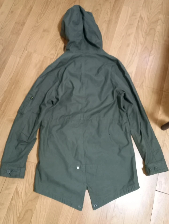 Men's ALPHA INDUSTRIES Fishtail Hooded Parka Medium - photo 2