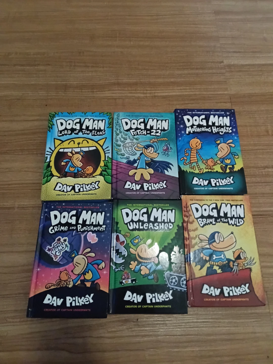 Dog Man Book Set - 6 Books