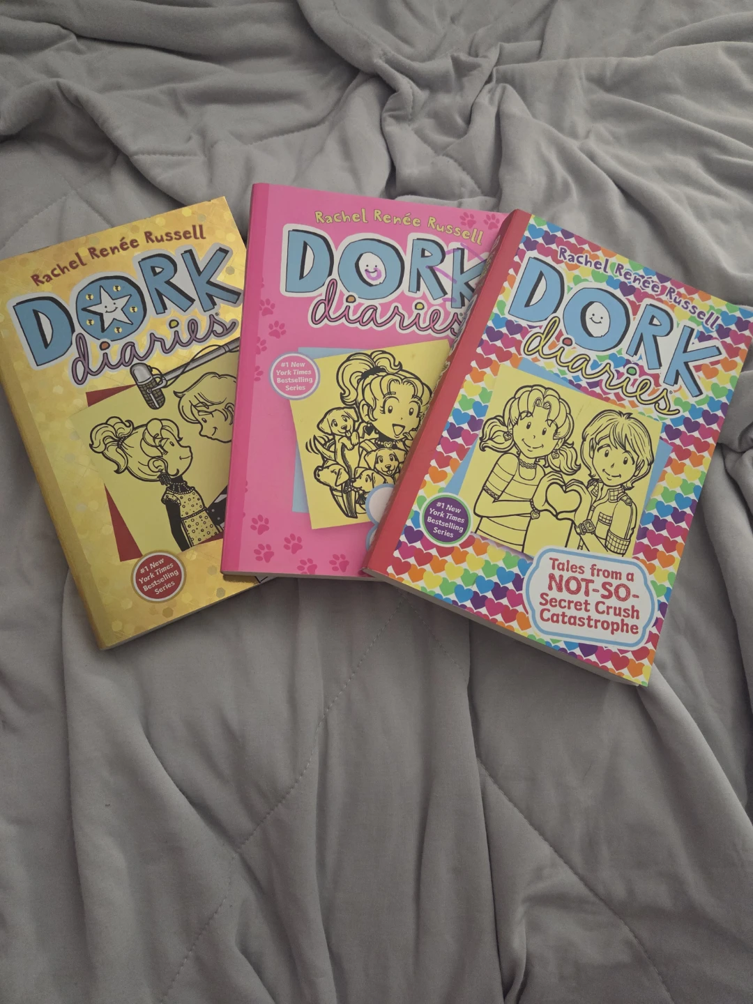 Dork Diaries Books (7, 10, 12) $3 per book or $10 for all 3