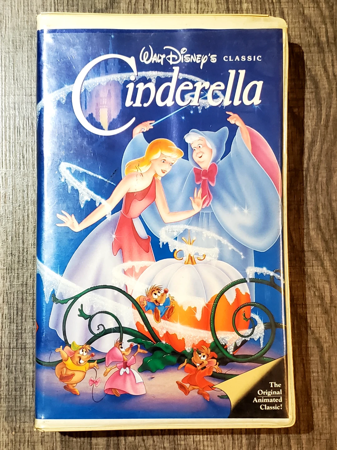 Vintage Walt Disney's Cinderella Original Animated Classic VHS