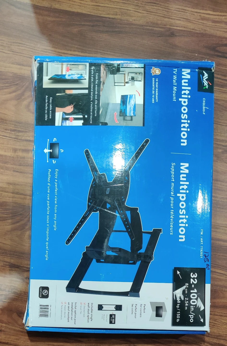 AVA Multiposition  Heavy Duty TV Wall Mount 32-100 inch